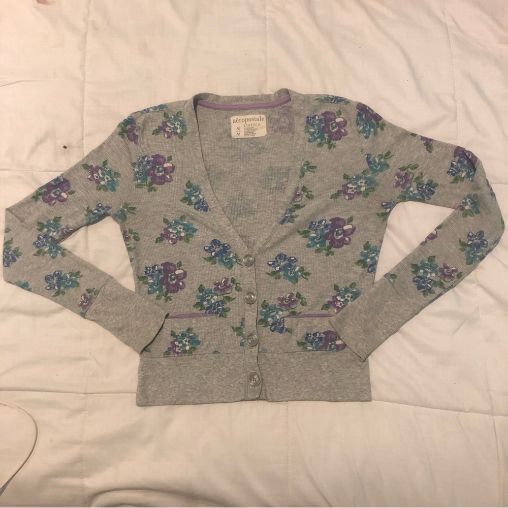 3/40$ Aeropostale - Vintage Button Down Cardigan